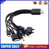 10 in 1 USB Charging Cable Universal Mobile Phone Multi-Function Power Cord